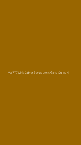 Tampilan Antarmuka Aplikasi Vcs777 Link Daftar Semua Jenis Game Online - 4