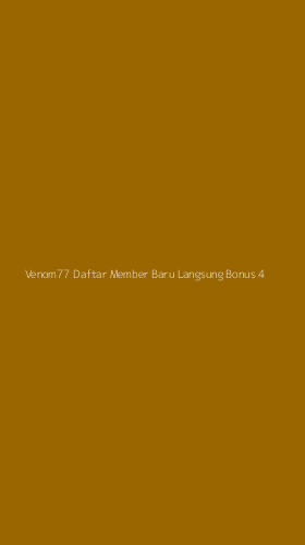 Tampilan Antarmuka Aplikasi Venom77 Daftar Member Baru Langsung Bonus - 4