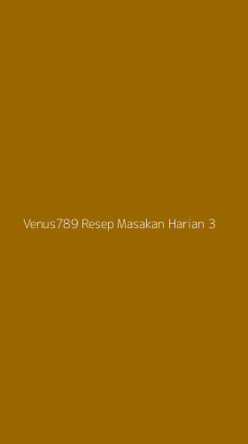 Tampilan Antarmuka Aplikasi Venus789 Resep Masakan Harian - 3