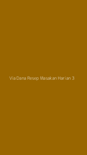 Tampilan Antarmuka Aplikasi Via Dana Resep Masakan Harian - 3