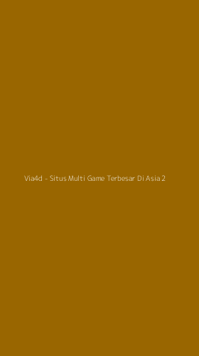 Tampilan Antarmuka Aplikasi Via4d - Situs Multi Game Terbesar Di Asia - 2