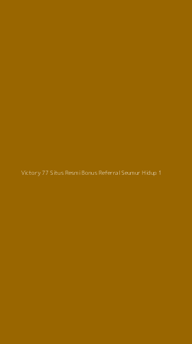 Tampilan Antarmuka Aplikasi Victory 77 Situs Resmi Bonus Referral Seumur Hidup - 1