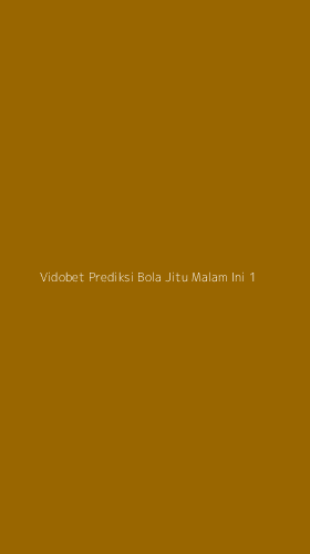 Tampilan Antarmuka Aplikasi Vidobet Prediksi Bola Jitu Malam Ini - 1