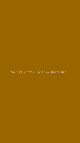 Tampilan Antarmuka Aplikasi Vila Togel Cara Main Togel Colok Jitu Pemula - 1