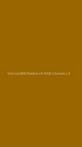 Tampilan Antarmuka Aplikasi Vincislot88 Pembersih Ram Otomatis - 3