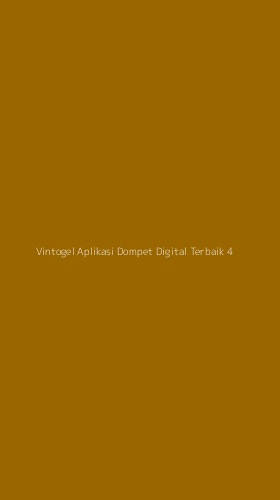 Tampilan Antarmuka Aplikasi Vintogel Aplikasi Dompet Digital Terbaik - 4