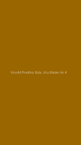 Tampilan Antarmuka Aplikasi Vios4d Prediksi Bola Jitu Malam Ini - 4