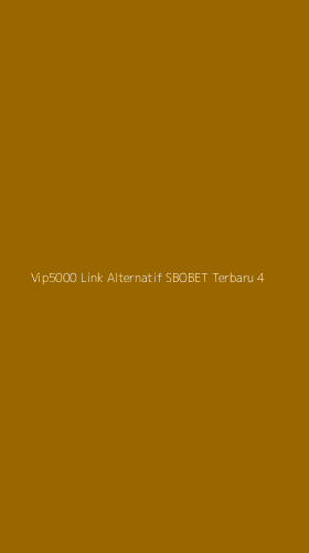 Tampilan Antarmuka Aplikasi Vip5000 Link Alternatif Sbobet Terbaru - 4