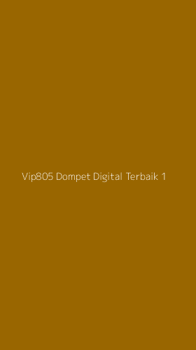 Tampilan Antarmuka Aplikasi Vip805 Dompet Digital Terbaik - 1