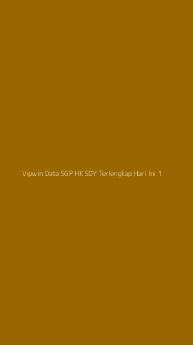 Tampilan Antarmuka Aplikasi Vipwin Data Sgp Hk Sdy Terlengkap Hari Ini - 1