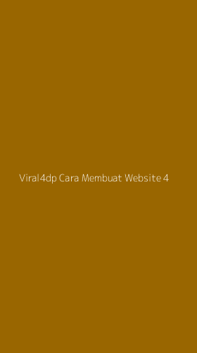 Tampilan Antarmuka Aplikasi Viral4dp Cara Membuat Website - 4