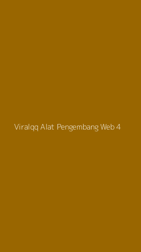 Tampilan Antarmuka Aplikasi Viralqq Alat Pengembang Web - 4