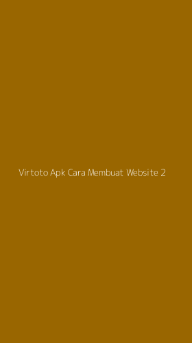 Tampilan Antarmuka Aplikasi Virtoto Apk Cara Membuat Website - 2