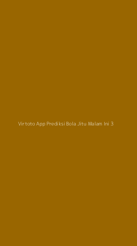 Tampilan Antarmuka Aplikasi Virtoto App Prediksi Bola Jitu Malam Ini - 3