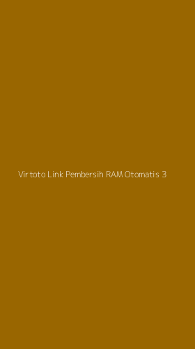 Tampilan Antarmuka Aplikasi Virtoto Link Pembersih Ram Otomatis - 3