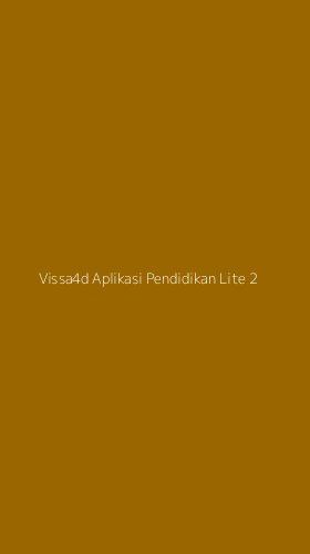 Tampilan Antarmuka Aplikasi Vissa4d Aplikasi Pendidikan Lite - 2