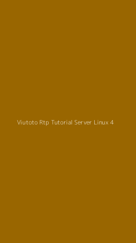 Tampilan Antarmuka Aplikasi Viutoto Rtp Tutorial Server Linux - 4