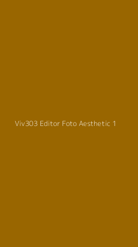 Tampilan Antarmuka Aplikasi Viv303 Editor Foto Aesthetic - 1