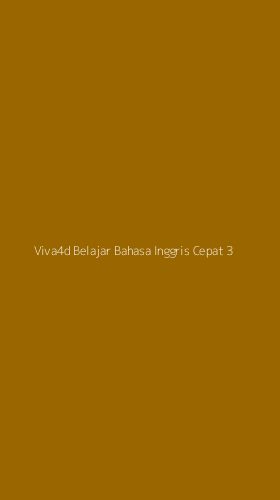 Tampilan Antarmuka Aplikasi Viva4d Belajar Bahasa Inggris Cepat - 3