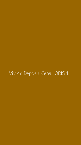 Tampilan Antarmuka Aplikasi Vivi4d Deposit Cepat Qris - 1