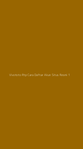 Tampilan Antarmuka Aplikasi Vivototo Rtp Cara Daftar Akun Situs Resmi - 1
