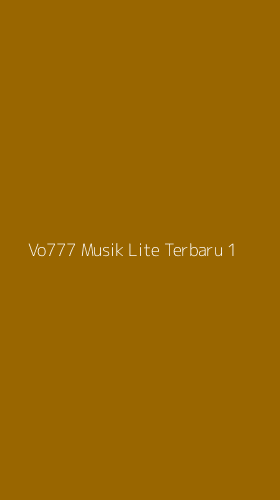 Tampilan Antarmuka Aplikasi Vo777 Musik Lite Terbaru - 1