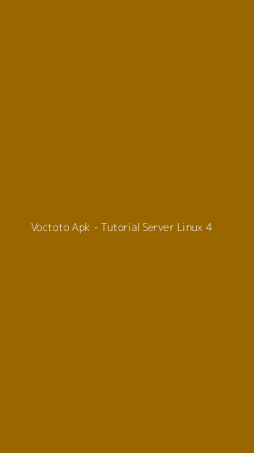 Tampilan Antarmuka Aplikasi Voctoto Apk - Tutorial Server Linux - 4