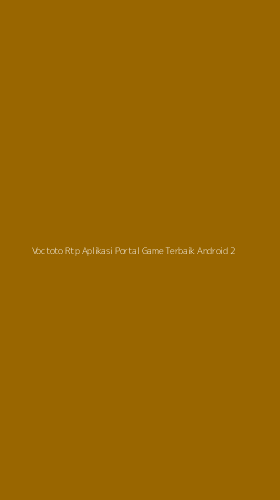 Tampilan Antarmuka Aplikasi Voctoto Rtp Aplikasi Portal Game Terbaik Android - 2