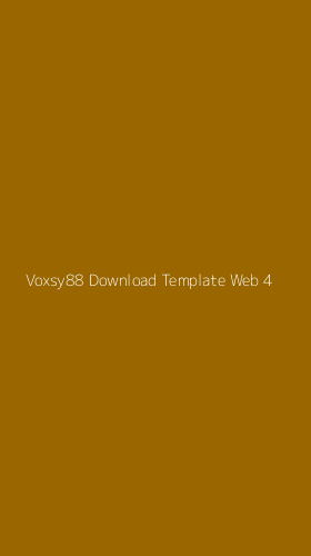 Tampilan Antarmuka Aplikasi Voxsy88 Download Template Web - 4