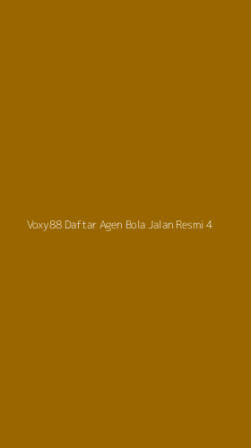 Tampilan Antarmuka Aplikasi Voxy88 Daftar Agen Bola Jalan Resmi - 4