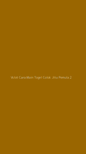 Tampilan Antarmuka Aplikasi Vslot Cara Main Togel Colok Jitu Pemula - 2