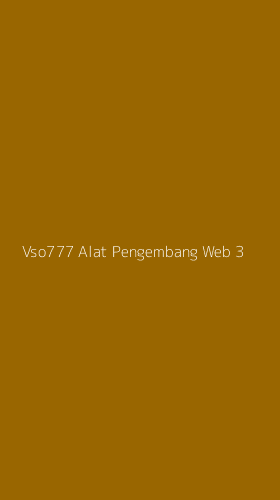 Tampilan Antarmuka Aplikasi Vso777 Alat Pengembang Web - 3