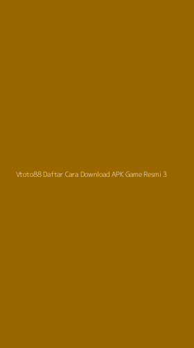 Tampilan Antarmuka Aplikasi Vtoto88 Daftar Cara Download Apk Game Resmi - 3