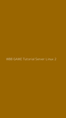 Tampilan Antarmuka Aplikasi W88 Game Tutorial Server Linux - 2