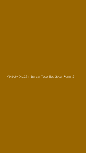 Tampilan Antarmuka Aplikasi Wabah4d Login Bandar Toto Slot Gacor Resmi - 2