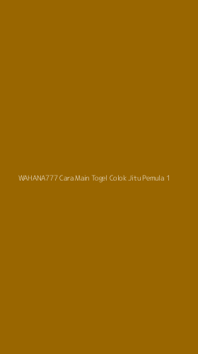 Tampilan Antarmuka Aplikasi Wahana777 Cara Main Togel Colok Jitu Pemula - 1