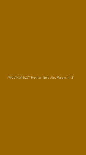 Tampilan Antarmuka Aplikasi Wakandaslot Prediksi Bola Jitu Malam Ini - 3