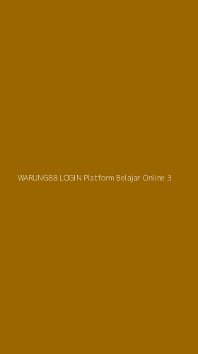 Tampilan Antarmuka Aplikasi Warung88 Login Platform Belajar Online - 3