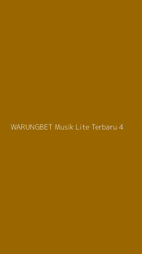 Tampilan Antarmuka Aplikasi Warungbet Musik Lite Terbaru - 4