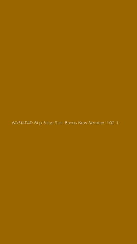 Tampilan Antarmuka Aplikasi Wasiat4d Rtp Situs Slot Bonus New Member 100 - 1