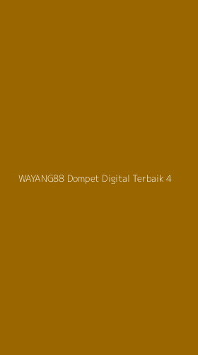 Tampilan Antarmuka Aplikasi Wayang88 Dompet Digital Terbaik - 4