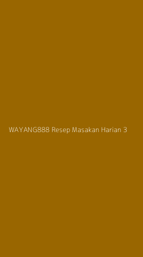 Tampilan Antarmuka Aplikasi Wayang888 Resep Masakan Harian - 3