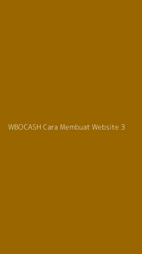 Tampilan Antarmuka Aplikasi Wbocash Cara Membuat Website - 3
