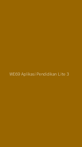 Tampilan Antarmuka Aplikasi We69 Aplikasi Pendidikan Lite - 3