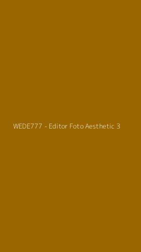 Tampilan Antarmuka Aplikasi WEDE777 - Editor Foto Aesthetic - 3