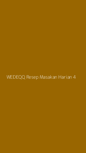 Tampilan Antarmuka Aplikasi Wedeqq Resep Masakan Harian - 4