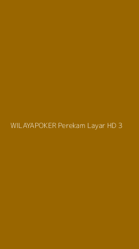 Tampilan Antarmuka Aplikasi Wilayapoker Perekam Layar Hd - 3