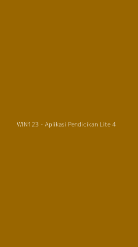 Tampilan Antarmuka Aplikasi WIN123 - Aplikasi Pendidikan Lite - 4