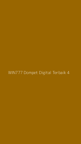 Tampilan Antarmuka Aplikasi Win777 Dompet Digital Terbaik - 4