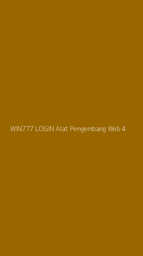 Tampilan Antarmuka Aplikasi Win777 Login Alat Pengembang Web - 4